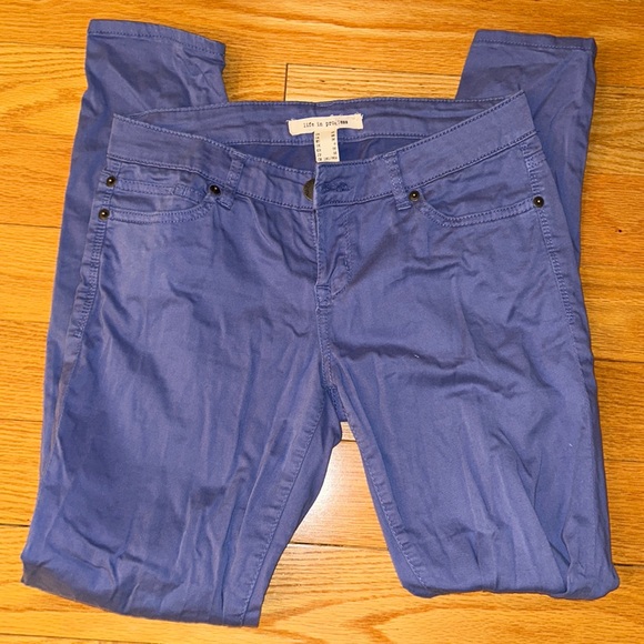 Purple Pants! Size 26 - Picture 3 of 4